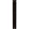 Ekena Millwork Fleur De Lis Wrought Iron Bracket, (Triple center brace), Antiqued Copper 2"W x 12"D x 15"H BKTM02X12X15TFLACO - alternate 2